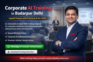 AI Trainer in Badarpur Delhi