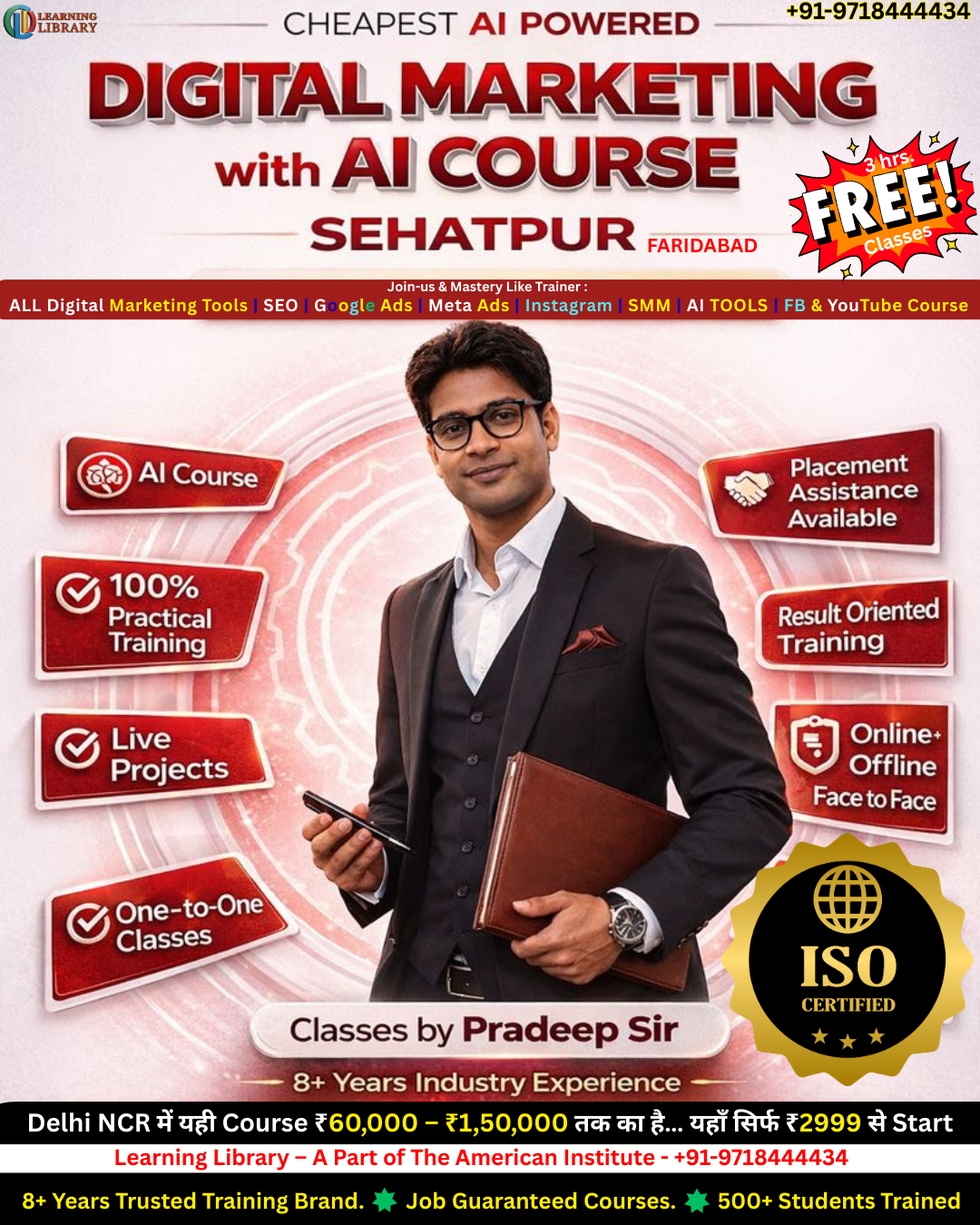 Pradeep Trainer Delhi – Award Winning AI Trainer and Pradeep AI Course by Pradeep Kumar Delhi
