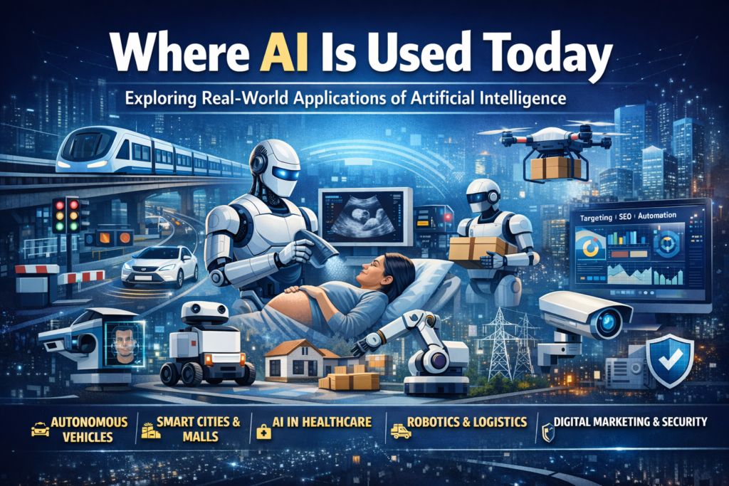 Where AI is used today | Why AI is used...