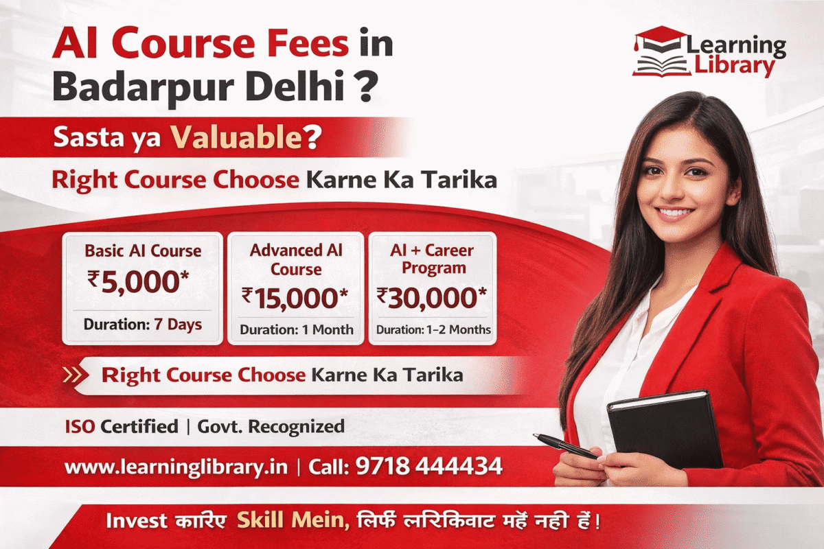 AI Course Fees in Badarpur Delhi