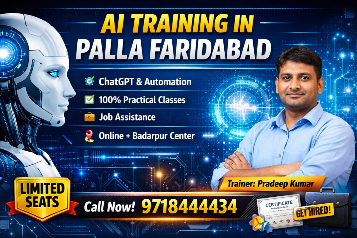 AI Training in Palla Faridabad