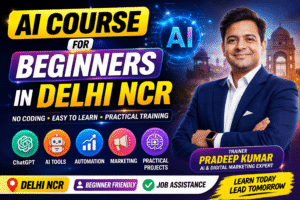 best AI Course for Beginners in Delhi NCR