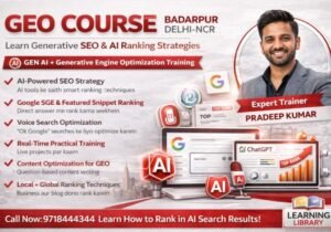 best GEO Course Badarpur Delhi-NCR