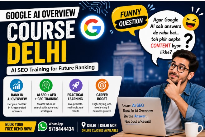 best Google ai overview training delhi