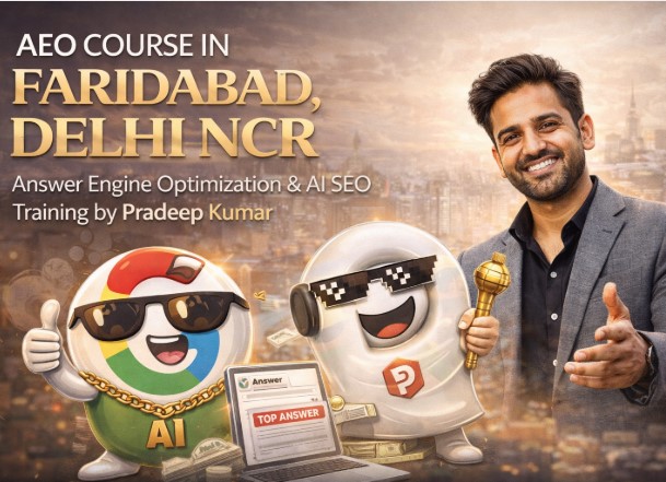 AEO Course in Faridabad |Learn Answer Engine Optimization 2026