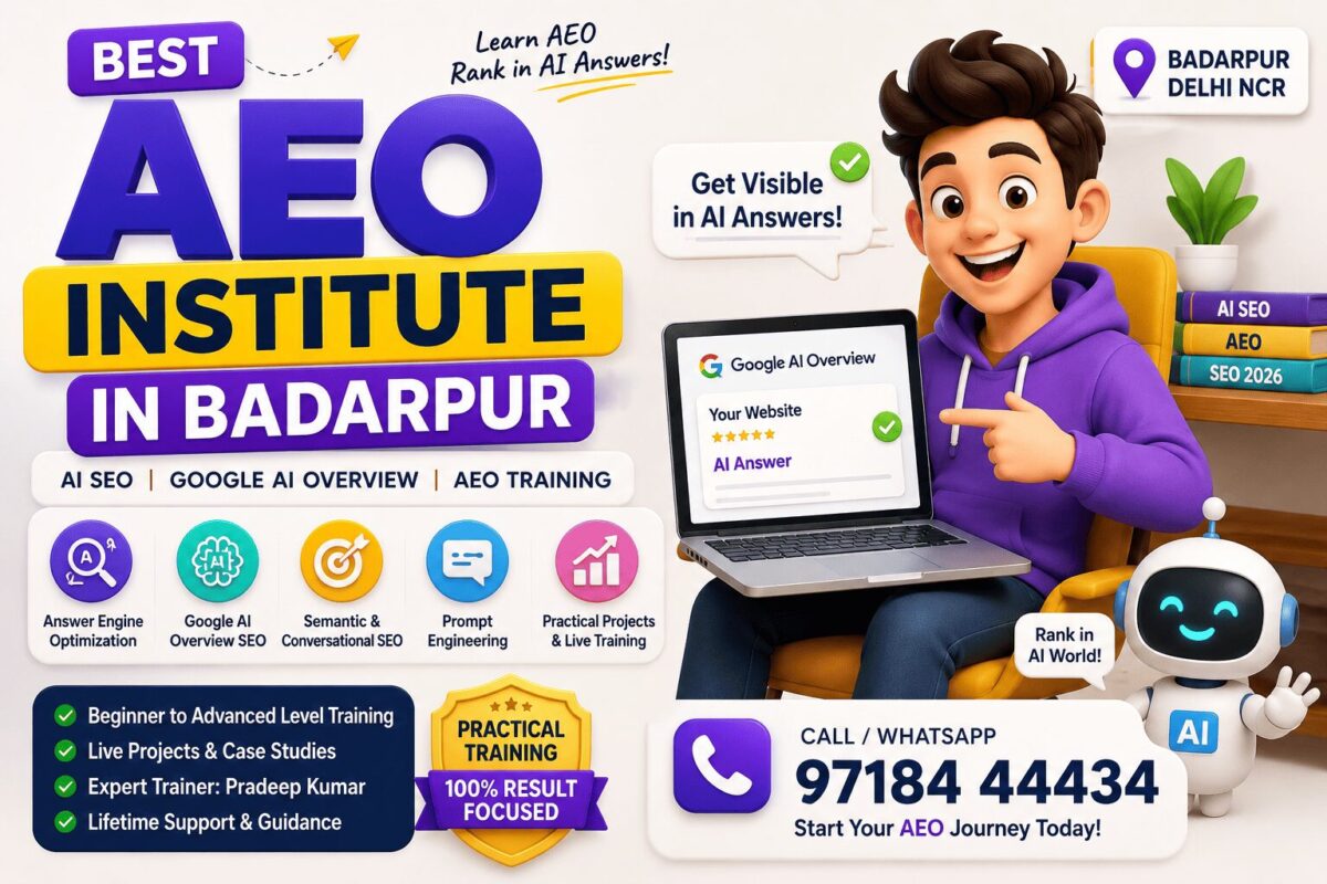 top AEO Institute in Badarpur delhi