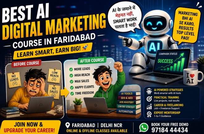 Ai digital marketing course in faridabad