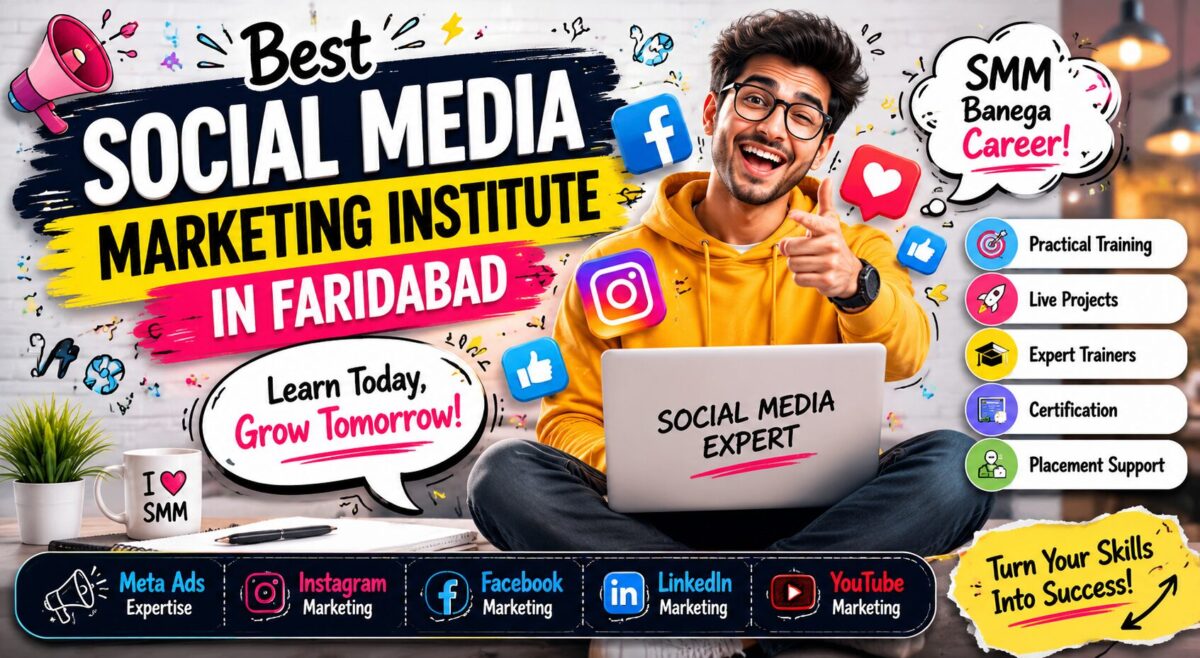 best social media marketing Institute faridabad