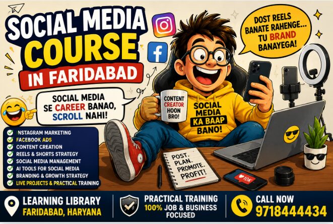 best social media marketing course in faridabad