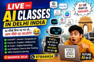 best Live AI Classes in Delhi