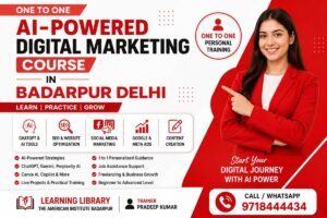 One to One AI Course Delhi