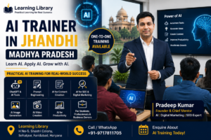 best AI Trainer in Jhansi Madhya Pradesh