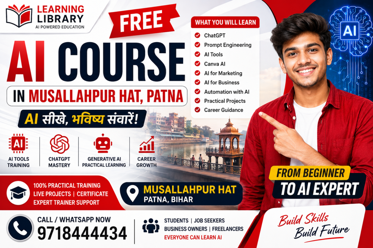 Free AI Course in Musallahpur Hat Patna