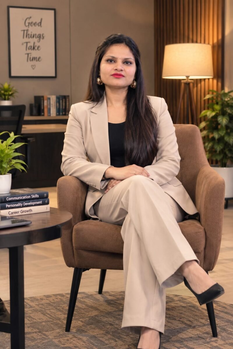 Shweta English Trainer Delhi NCR teaching one to one spoken English